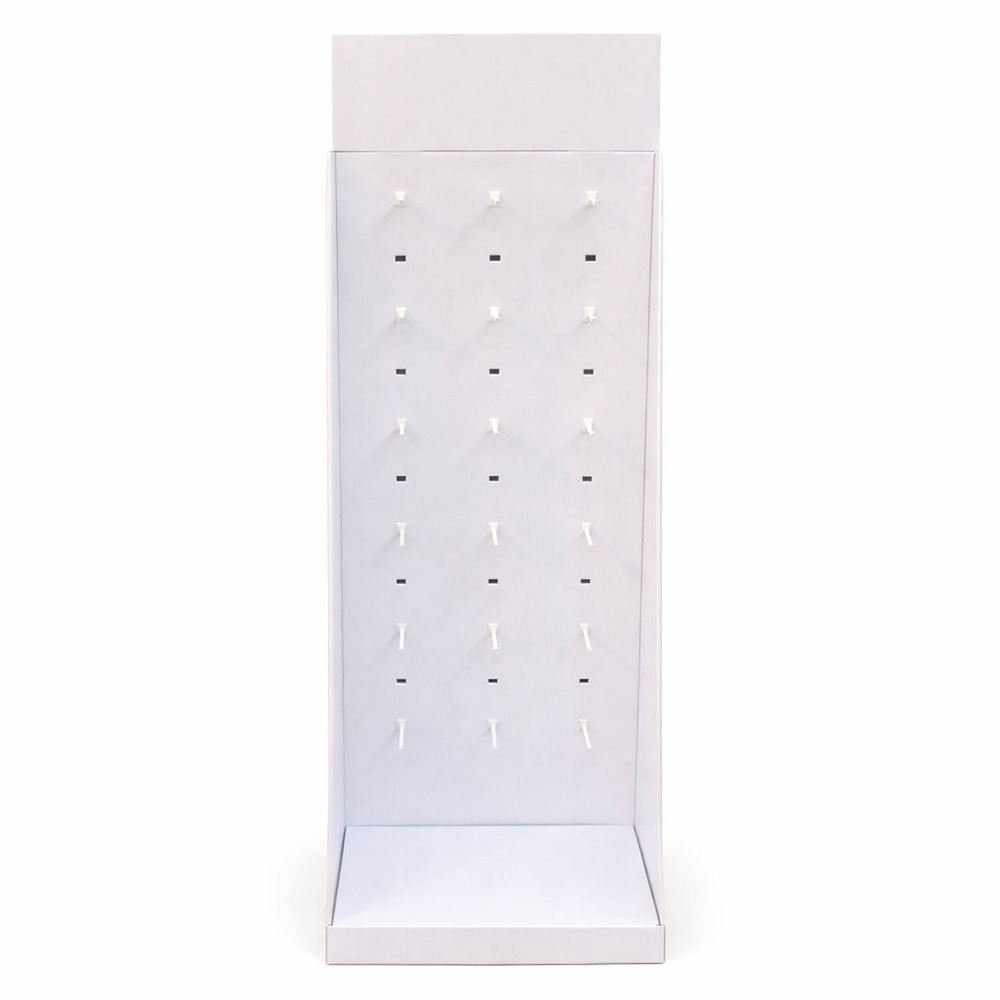 Image Cardboard Floor display with 21 pegs